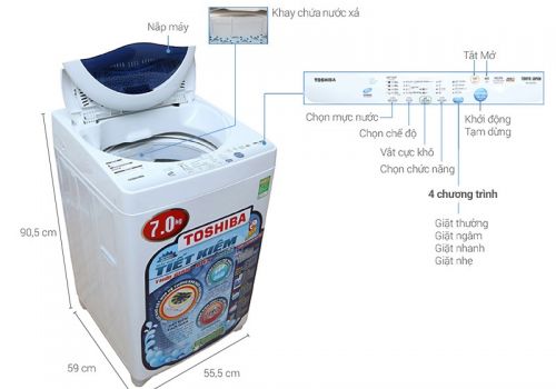 SỬA MÁY GIẶT TOSHIBA TẠI BẮC NINH